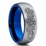 Doctor Who Ring, Doctor Who Jewelry, Doctor Who Wedding Band, Doctor Who Wedding Ring, Gallifreyan Ring