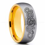 Doctor Who Ring, Doctor Who Jewelry, Doctor Who Wedding Band, Doctor Who Wedding Ring, Gallifreyan Ring