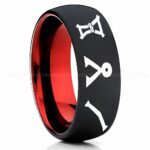 Stargate Ring, Stargate Earth Ring, Earth Ring, Stargate Jewelry, Stargate Wedding Band - Image 3