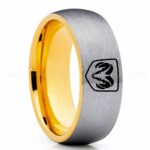 Dodge Ram Ring, Silver Dodge Ram Ring, Silver Tungsten Ring, Truck Ring, Silver Wedding Ring, Tungsten Wedding Band, Silver Tungsten Wedding Ring