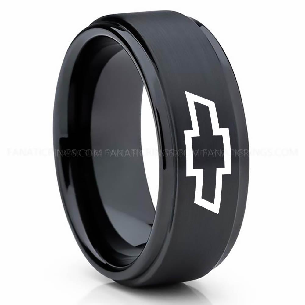 Web_09_09_15_266_b9ebdb49-4f89-46da-a8c5-26c2dc53688a_grande-2 Chevy Ring, Chevrolet Ring, Chevy Bowtie Ring, Auto Racing Ring, Chevy Wedding Band, Chevrolet Wedding Ring - Image 1