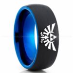 Legend of Zelda Ring, Legend of Zelda Jewelry, Zelda Wedding Band, Zelda Wedding Ring, Gamer Ring