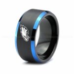 Eagles Ring, Eagles Wedding Band, Eagles Wedding Ring, Eagles Jewelry