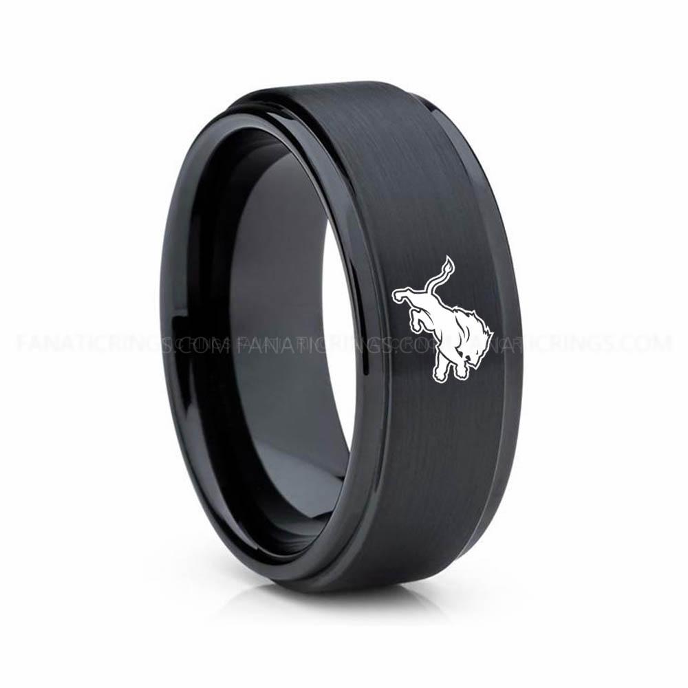 3 (18) Lions Ring, Lions Wedding Band, Lions Wedding Ring, Lions Jewelry - Image 1