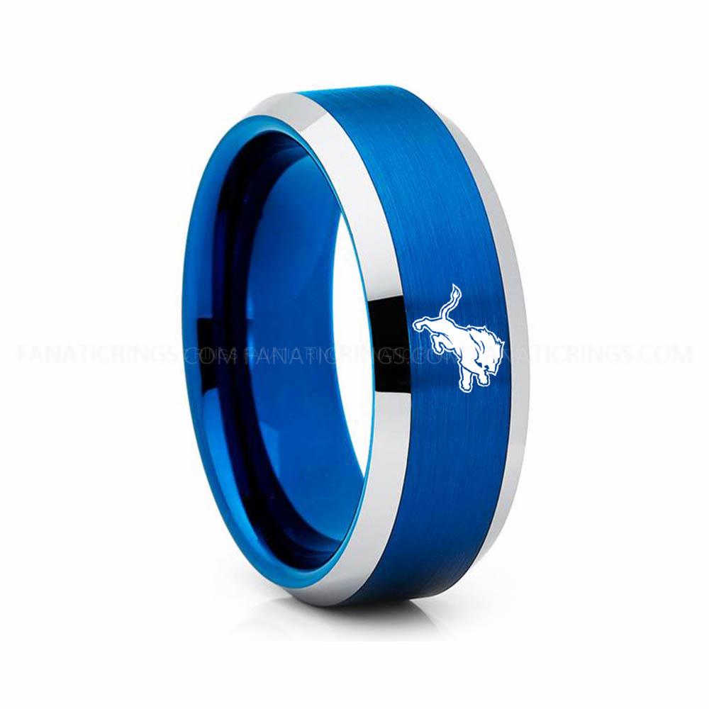 7 (17) Lions Ring, Lions Wedding Band, Lions Wedding Ring, Lions Jewelry - Image 1