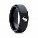 Lions Ring, Lions Wedding Band, Lions Wedding Ring, Lions Jewelry