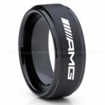 Mercedes AMG Ring, Mercedes Benz AMG Wedding Ring, Mercedes Benz AMG Wedding Ring, Mercedes AMG Jewelry