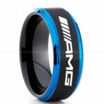 Mercedes AMG Ring, Mercedes Benz AMG Wedding Ring, Mercedes Benz AMG Wedding Ring, Mercedes AMG Jewelry