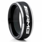 Mercedes AMG Ring, Mercedes Benz AMG Wedding Ring, Mercedes Benz AMG Wedding Ring, Mercedes AMG Jewelry