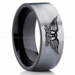 Aerosmith Ring, Aerosmith Wedding Band, Aerosmith Wedding Ring, Aerosmith Jewelry