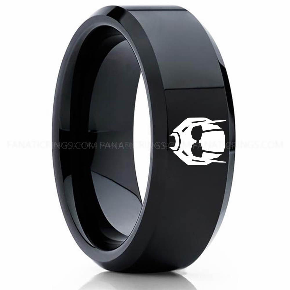 Antman Black (2) Ant Man Ring, Ant Man Wedding Band, Ant Man Wedding Ring, Ant Man Jewelry - Image 1