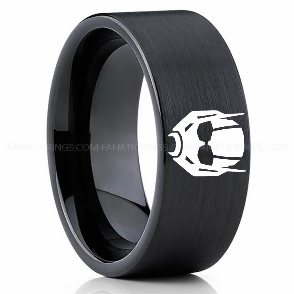 Antman Black (3) Ant Man Ring, Ant Man Wedding Band, Ant Man Wedding Ring, Ant Man Jewelry - Image 1