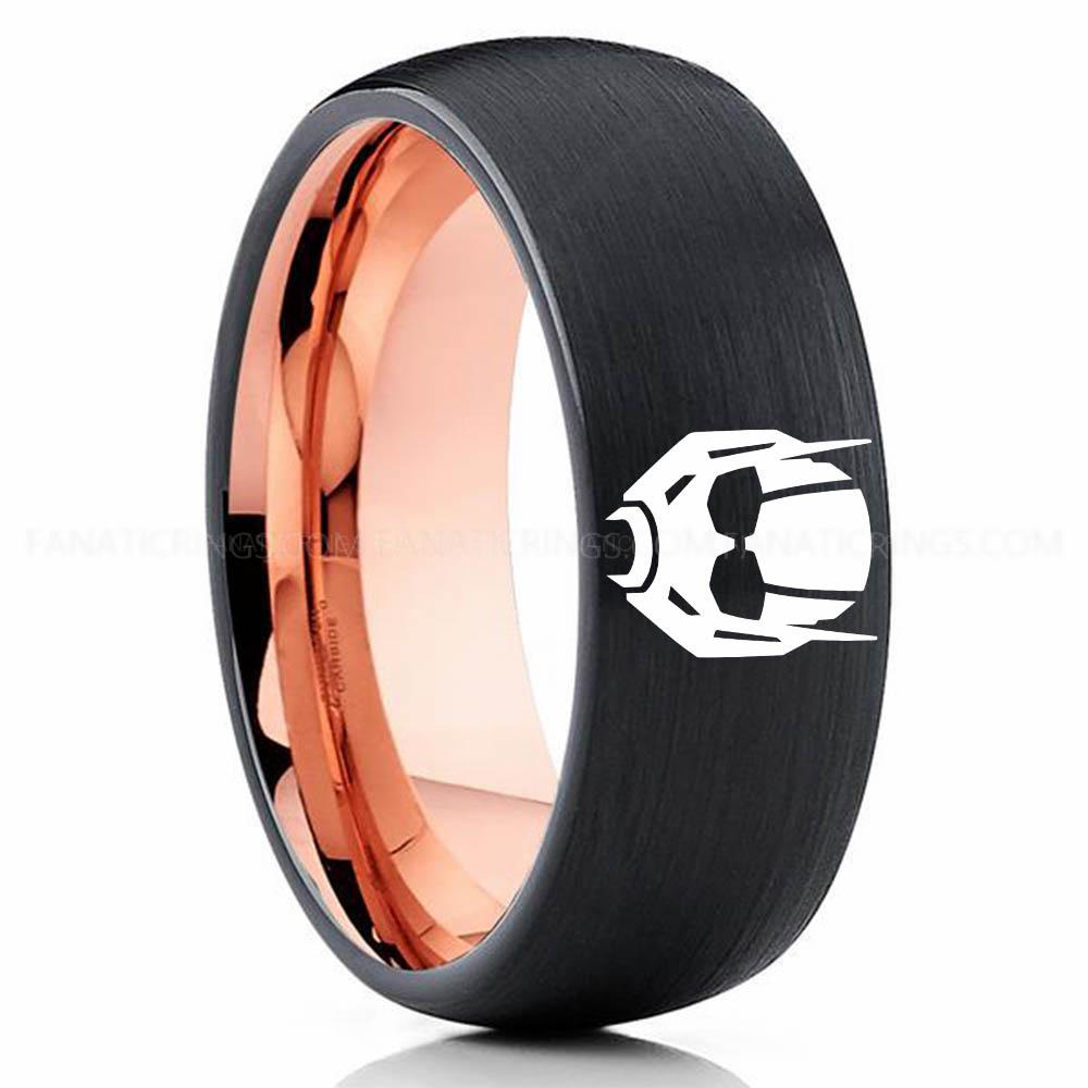 Antman Black Pink (2) Ant Man Ring, Ant Man Wedding Band, Ant Man Wedding Ring, Ant Man Jewelry - Image 1