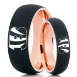 Bengals Ring, Bengals Wedding Band, Bengals Wedding Ring, Bengals Jewelry