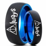 Deathly Hallows Ring, Deathly Hallows Wedding Ring, Harry Potter Wedding Ring, Deathly Hallows Wedding Band, Harry Potter Jewelry