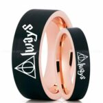 Deathly Hallows Ring, Deathly Hallows Wedding Ring, Harry Potter Wedding Ring, Deathly Hallows Wedding Band, Harry Potter Jewelry