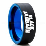 Black Sabbath Ring, Black Sabbath Wedding Band, Black Sabbath Wedding Ring, Black Sabbath Jewelry