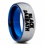 Black Sabbath Ring, Black Sabbath Wedding Band, Black Sabbath Wedding Ring, Black Sabbath Jewelry