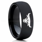 Bulls Ring, Bulls Wedding Band, Bulls Wedding Ring, Basketball Jewelry