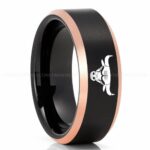 Bulls Ring, Bulls Wedding Band, Bulls Wedding Ring, Basketball Jewelry
