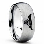 Bulls Ring, Bulls Wedding Band, Bulls Wedding Ring, Basketball Jewelry