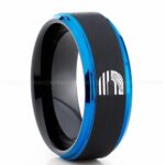 Cummins Ring, Engine Ring, Trucker Ring, Cummins Wedding Band, Cummins Wedding Ring