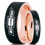 Chevy Rings, Chevrolet Rings, Chevy Bowtie Rings, Auto Racing Rings, Chevy Wedding Bands, Chevrolet Wedding Rings