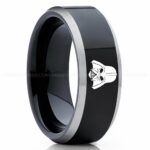 Darth Vader Ring, Darth Vader Ring, Darth Vader Wedding Band, Darth Vader Wedding Ring