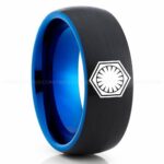 First Order Ring, Star Wars Ring, Star Wars Wedding Band, Star Wars Wedding Ring