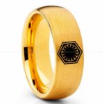 First Order Ring, Star Wars Ring, Star Wars Wedding Band, Star Wars Wedding Ring