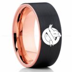 Ghostbusters Ring, Ghostbusters Wedding Band, Ghostbusters Wedding Ring, Ghostbusters Jewelry