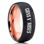 Guns N' Roses Ring, Guns N' Roses Wedding Band, Guns N' Roses Wedding Ring, Guns N' Roses Jewelry