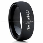 Jujutsu Kaisen Ring, Gojo's Infinite Void Ring, Jujutsu Kaisen Wedding Band, Jujutsu Kaisen Jewelry