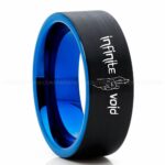 Jujutsu Kaisen Ring, Gojo's Infinite Void Ring, Jujutsu Kaisen Wedding Band, Jujutsu Kaisen Jewelry