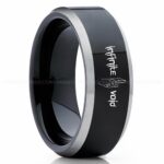 Jujutsu Kaisen Ring, Gojo's Infinite Void Ring, Jujutsu Kaisen Wedding Band, Jujutsu Kaisen Jewelry