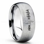 Jujutsu Kaisen Ring, Gojo's Infinite Void Ring, Jujutsu Kaisen Wedding Band, Jujutsu Kaisen Jewelry