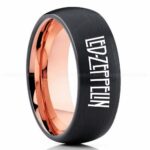 Led Zeppelin Ring, Led Zeppelin Wedding Band, Led Zeppelin Wedding Ring, Led Zeppelin Jewelry