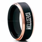 Led Zeppelin Ring, Led Zeppelin Wedding Band, Led Zeppelin Wedding Ring, Led Zeppelin Jewelry