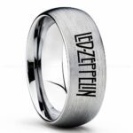 Led Zeppelin Ring, Led Zeppelin Wedding Band, Led Zeppelin Wedding Ring, Led Zeppelin Jewelry