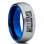 Led Zeppelin Ring, Led Zeppelin Wedding Band, Led Zeppelin Wedding Ring, Led Zeppelin Jewelry