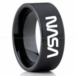 NASA Ring, NASA Wedding Band, NASA Wedding Ring, NASA Jewelry