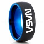 NASA Ring, NASA Wedding Band, NASA Wedding Ring, NASA Jewelry