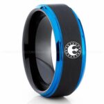 New Republic Ring, Star Wars Ring, Star Wars Wedding Band, Star Wars Wedding Ring