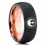 New Republic Ring, Star Wars Ring, Star Wars Wedding Band, Star Wars Wedding Ring