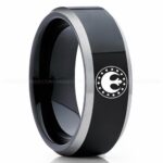 New Republic Ring, Star Wars Ring, Star Wars Wedding Band, Star Wars Wedding Ring