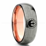 New Republic Ring, Star Wars Ring, Star Wars Wedding Band, Star Wars Wedding Ring