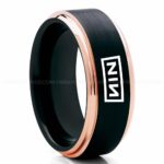 Nine Inch Nails Ring, Nine Inch Nails Wedding Band, Nine Inch Nails Wedding Ring, Nine Inch Nails Jewelry