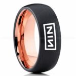 Nine Inch Nails Ring, Nine Inch Nails Wedding Band, Nine Inch Nails Wedding Ring, Nine Inch Nails Jewelry