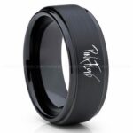 Pink Floyd Ring, Pink Floyd Wedding Band, Pink Floyd Wedding Ring, Pink Floyd Jewelry