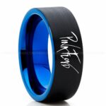 Pink Floyd Ring, Pink Floyd Wedding Band, Pink Floyd Wedding Ring, Pink Floyd Jewelry